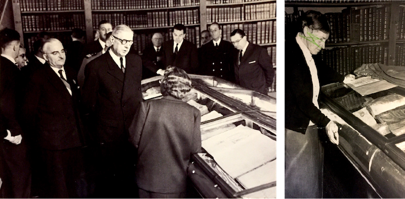 De Gaulle en visite à la BIPA (1960)